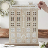 Personalised Wooden House Advent Calendar