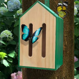 Little Wooden Butterfly House