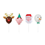 Christmas Balloons With Wands