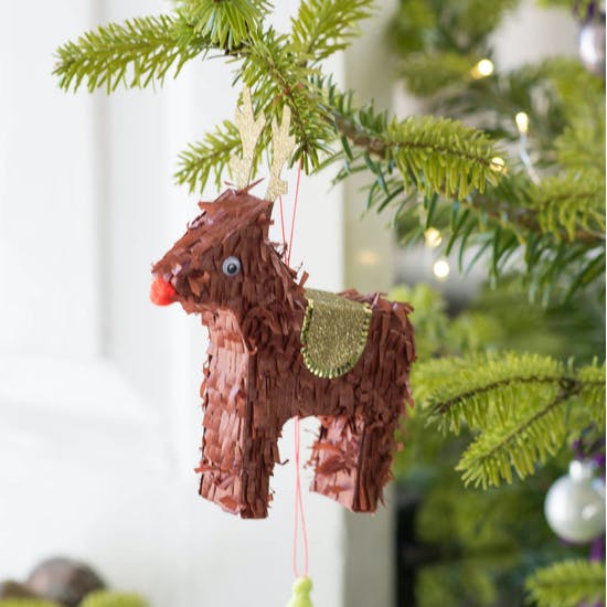 Christmas Reindeer Pinata Decoration