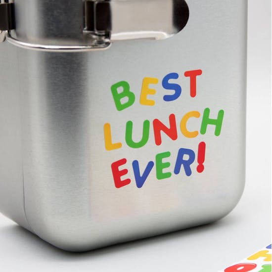 Personalised Retro Fridge Style Lunch Box