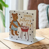 Barbecue Bear Father's Day Card