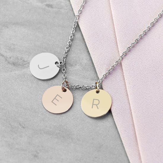 Personalised My Family Discs Necklace