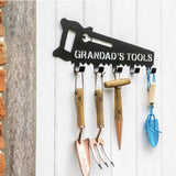 Handmade Personalised Metal Garden Hooks