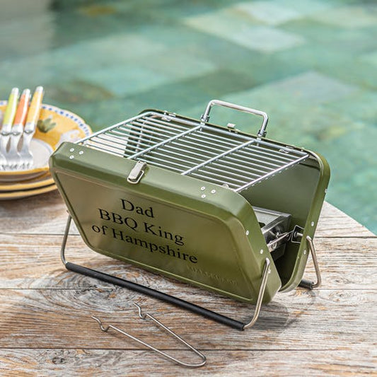 Personalised Portable Briefcase Barbecue