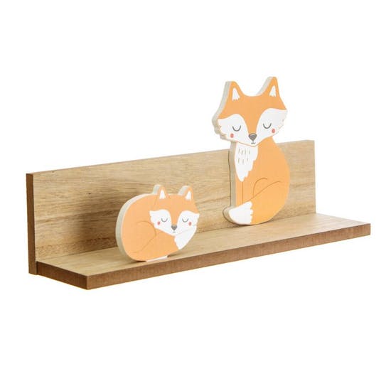 Personalised Fox Designed Shelf