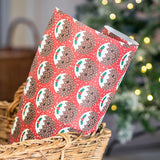 Festive Christmas Pudding Gift Wrap