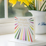 Bright Happy Birthday Card
