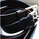 Luxury Monogramed Leather Belt