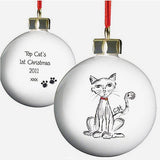Personalised Pet Bauble Decoration