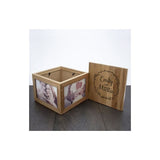 Romantic Oak Photo Keepsake Box