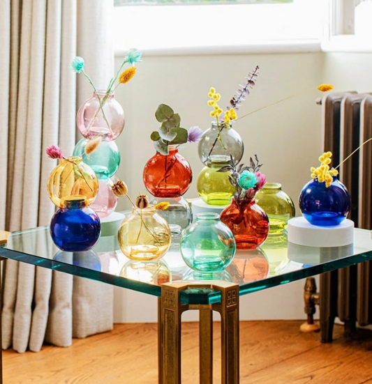 Bubble style stacking vase