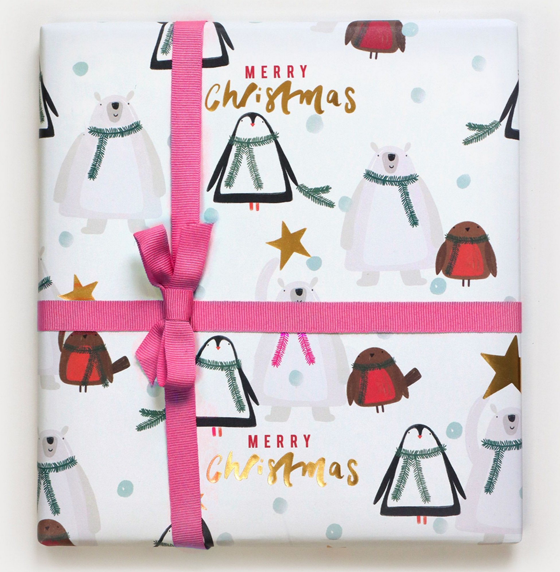 Christmas Wrapping Paper, luxury gift wrap by the sheet