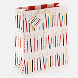 Happy Birthday Candles Gift Bag