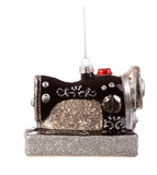 Retro Sewing Machine Shaped Bauble