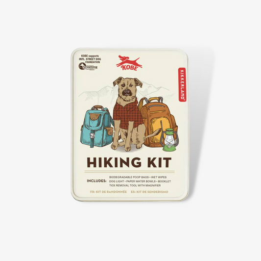 A Dogs Hiking Kit Gift In A Tin