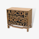 Alphabet Chest Of Wooden Drawers
