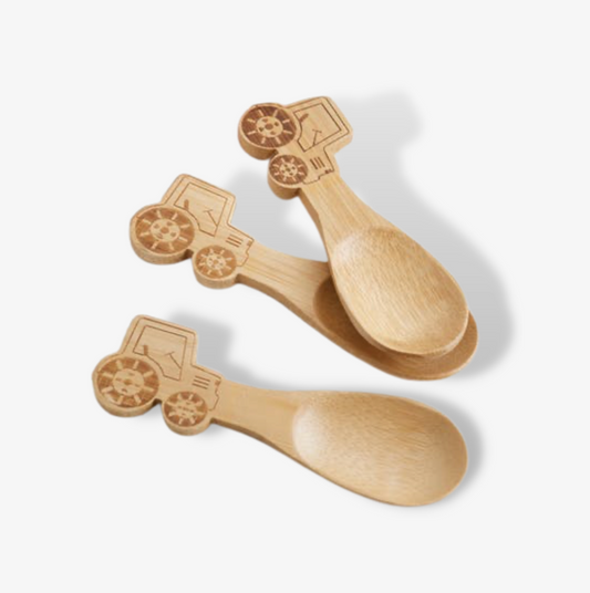 Bamboo Tractor Spoons