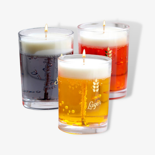 Realistic Beer Candle