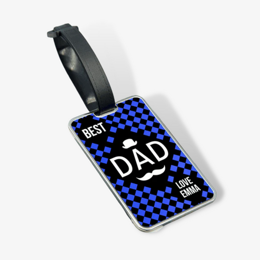Best Dad' Luggage Tag