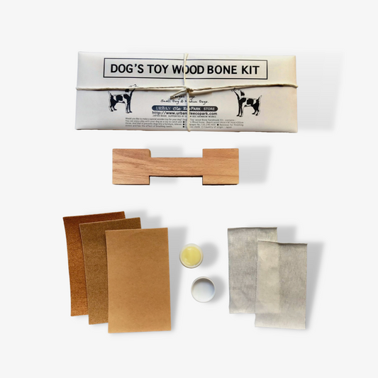 Make Your Own Wooden Dog Bone Carving Kit