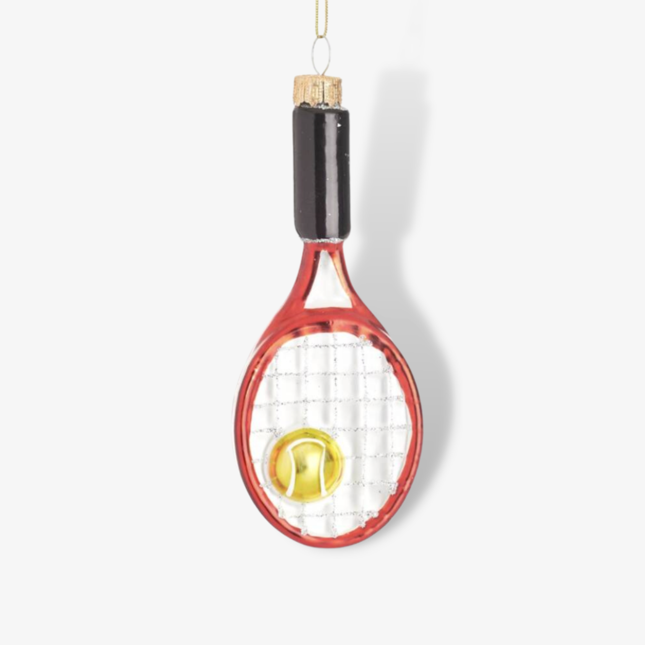 Tennis Racket Christmas Bauble