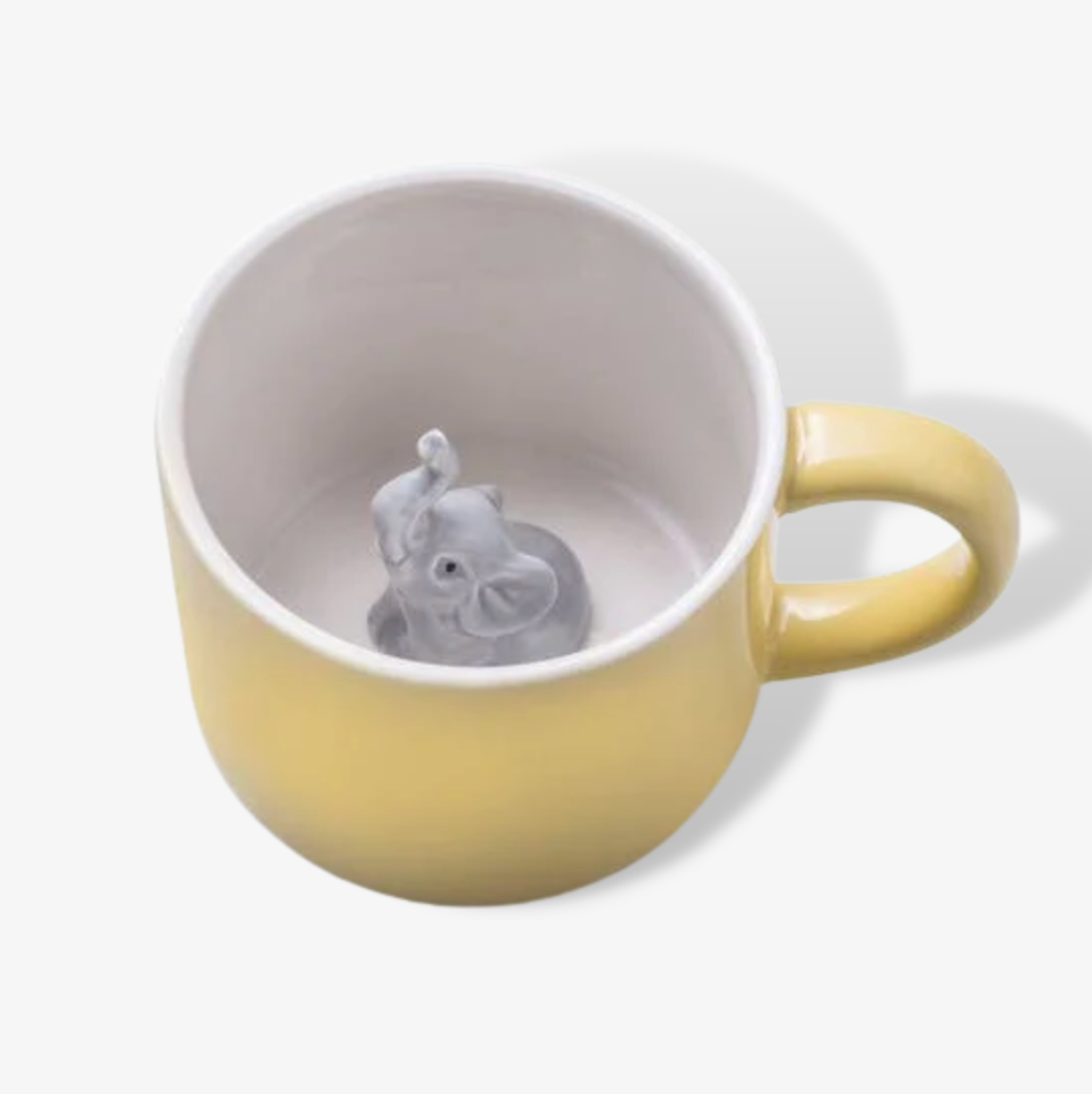 Surprise Hidden Ceramic Elephant Mug