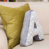 Personalised Soft Fabric Letter Cushions