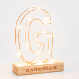 Personalised Wire Light Up Letters