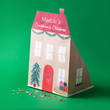Santa's House Personalised Pop Up Advent Calendar