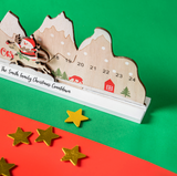 Personalised Family Santa Countdown Advent