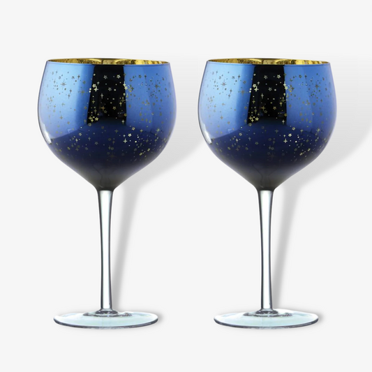 Blue Star Design Gin Glass