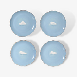 Cloud China Plate Set Of Four