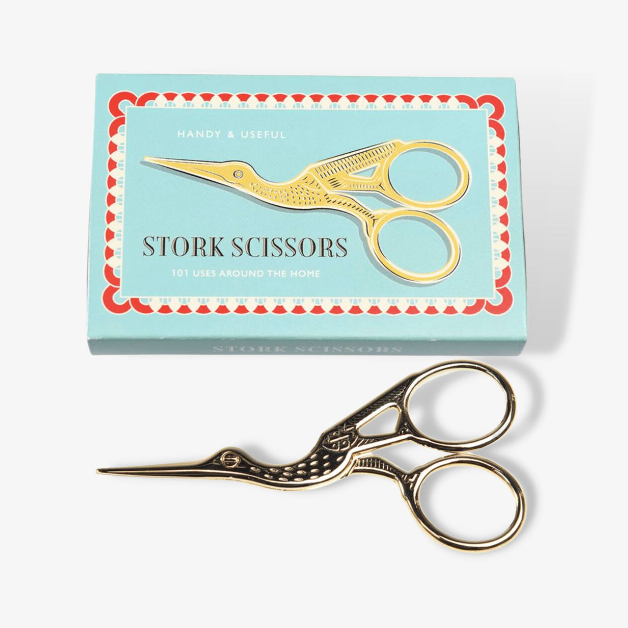Brass Stork Scissors