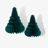 Christmas Recycled Honeycomb Paper Trees