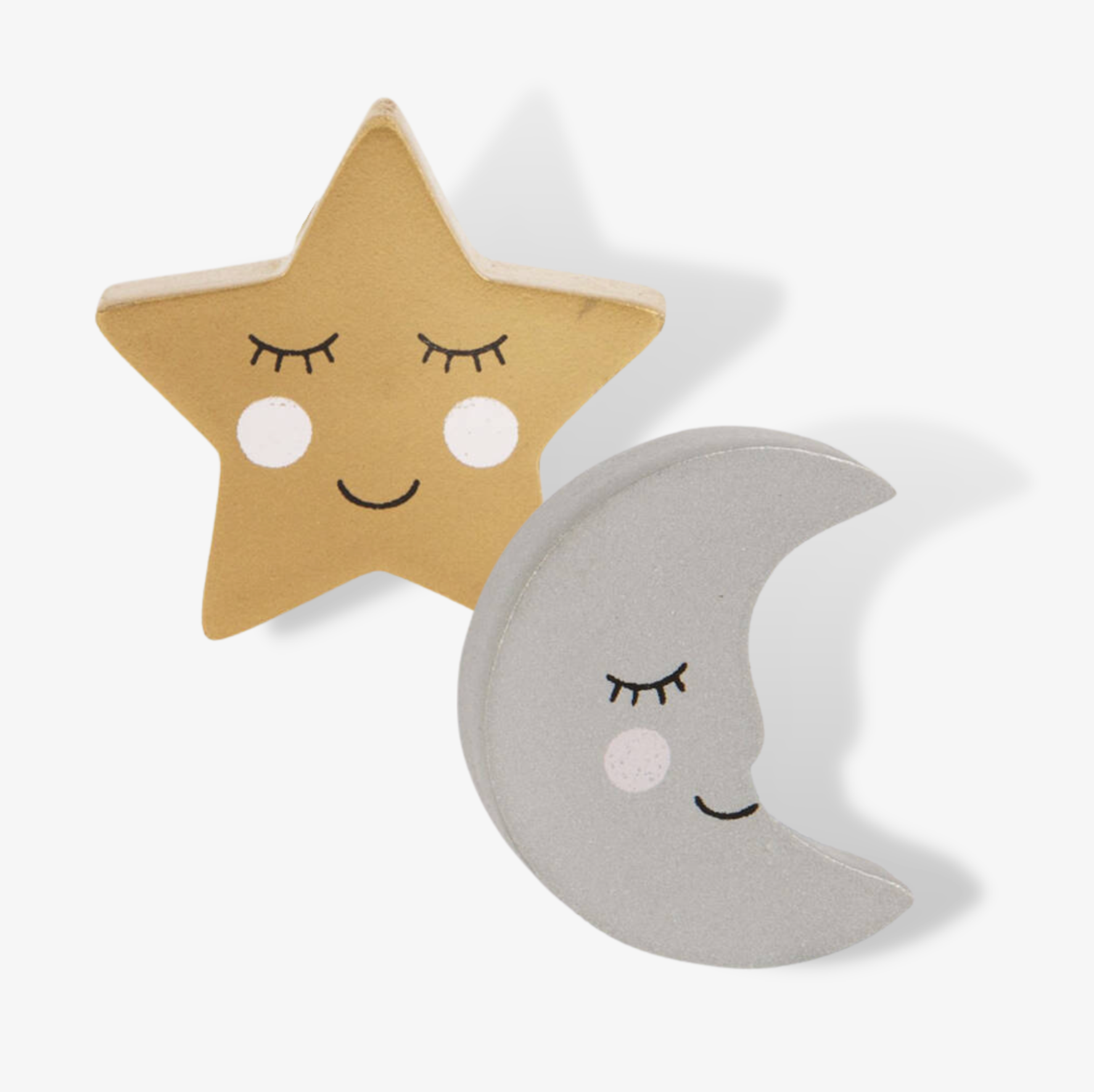 Happy Star And Moon Drawer Knob