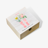 Personalised Wooden Keepsake Box For Her