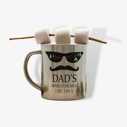 Dads Personalised Outdoor Adventure Mug