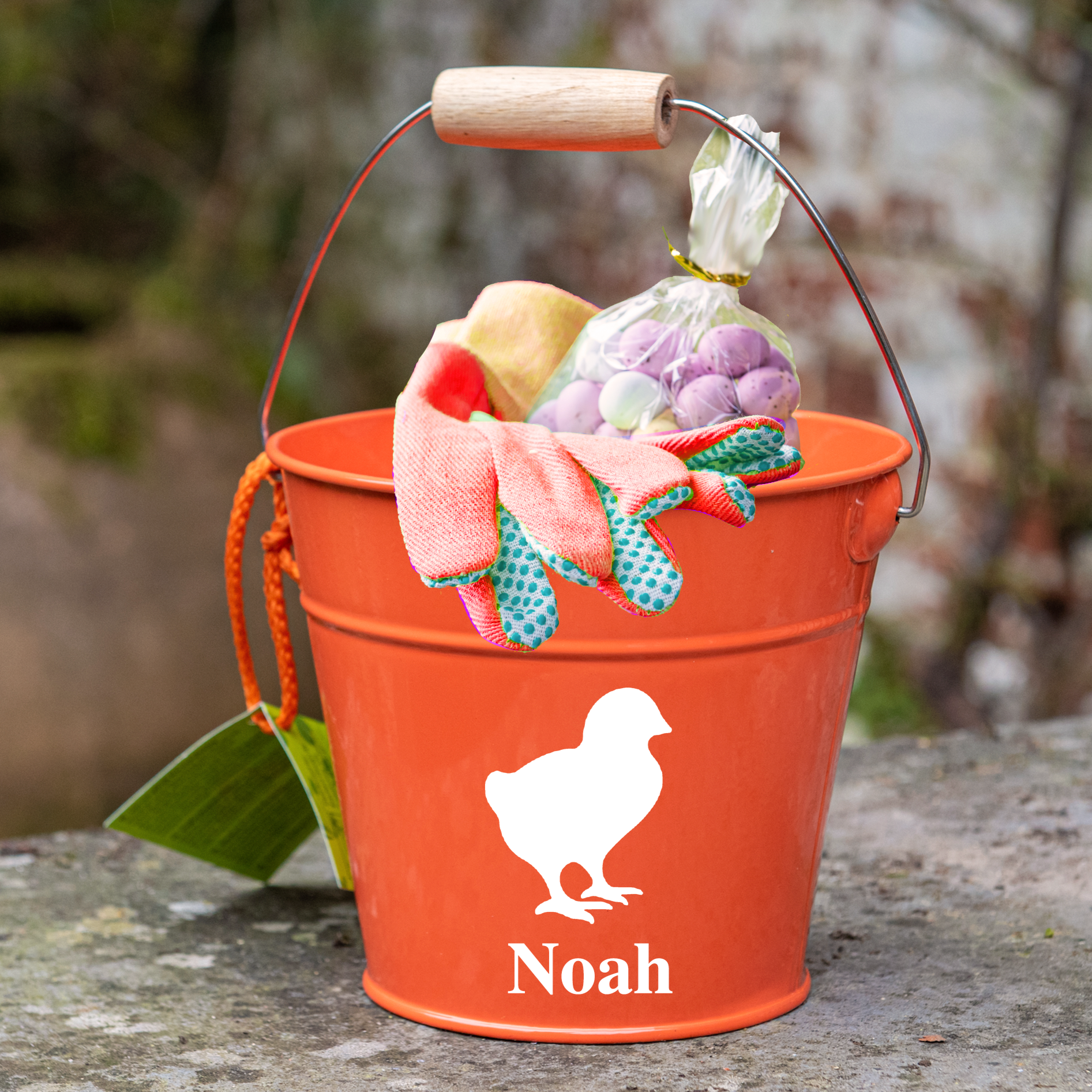 Personalised Childs Metal Buckets