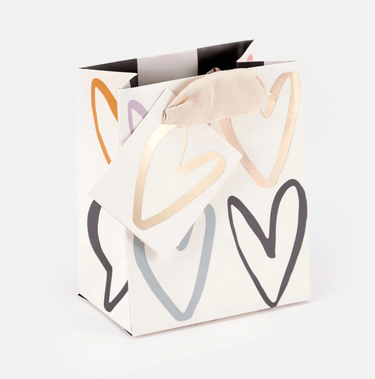 Mini Heart Gift Bag