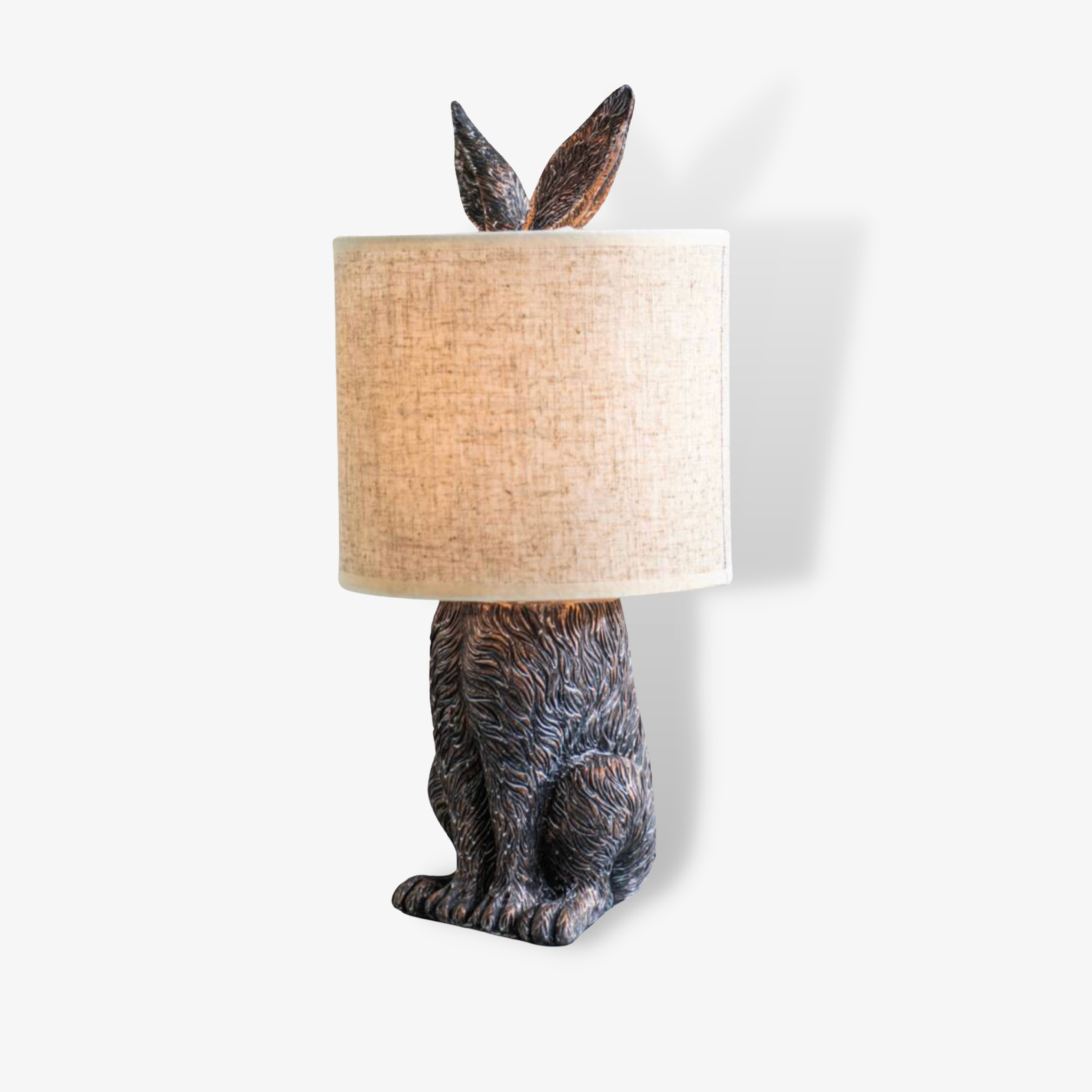 Hiding Rabbit Table Lamp With Shade