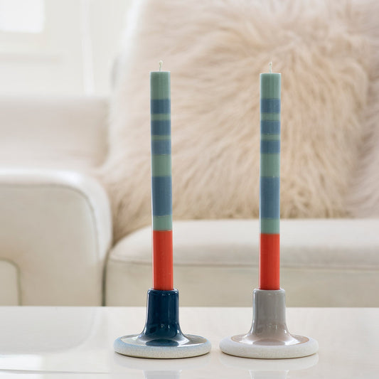 Colourful Candlestick Holders