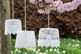 Garden Lampshades With LED Bulb