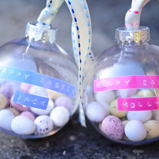 Personalised Easter Egg Bauble
