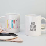 Personalised Date Ceramic Mug