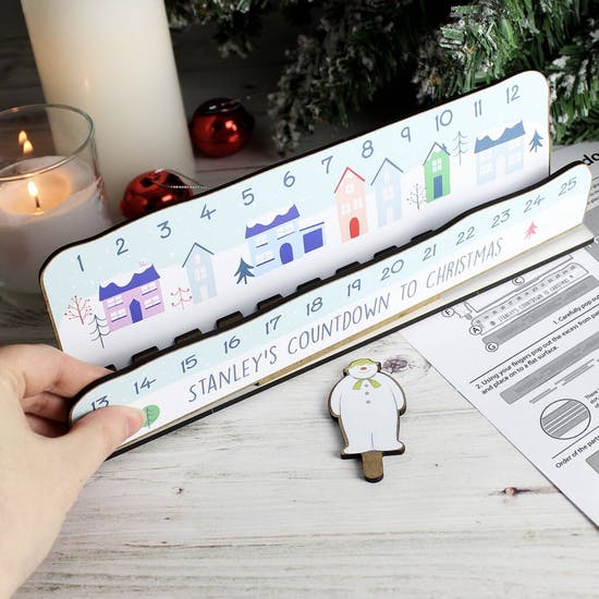 Personalised Make Your Own Snowman Advent