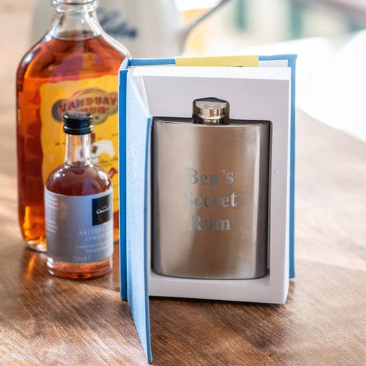 Personalised Self Help Book With Hidden Flask
