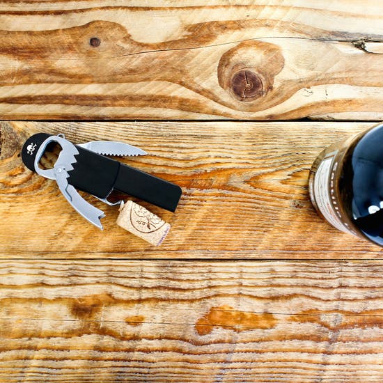 The Pirate Bottle Opener And Corkscrew