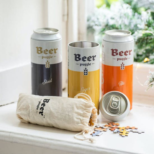 Personalised Beer Puzzle In A Can