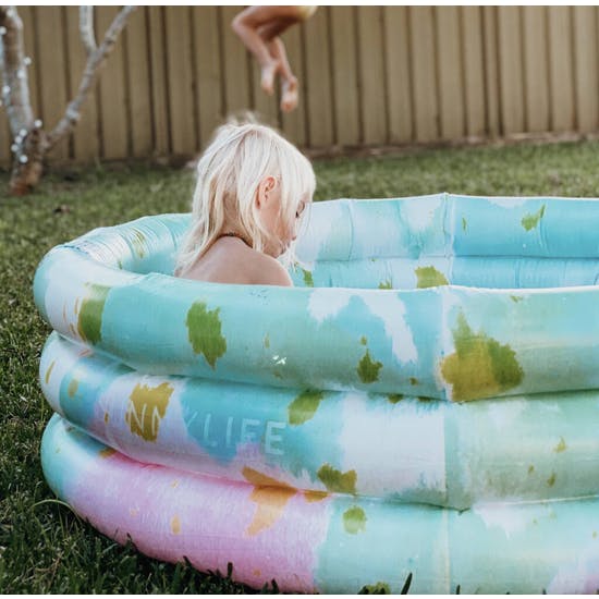 Inflatable Tie Dye Design Pool
